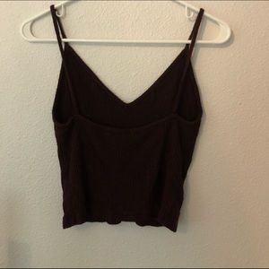 Brandy Melville Maroon Tank